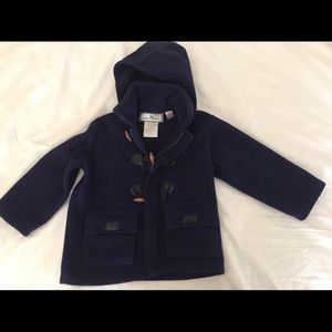 Boys navy pea coat